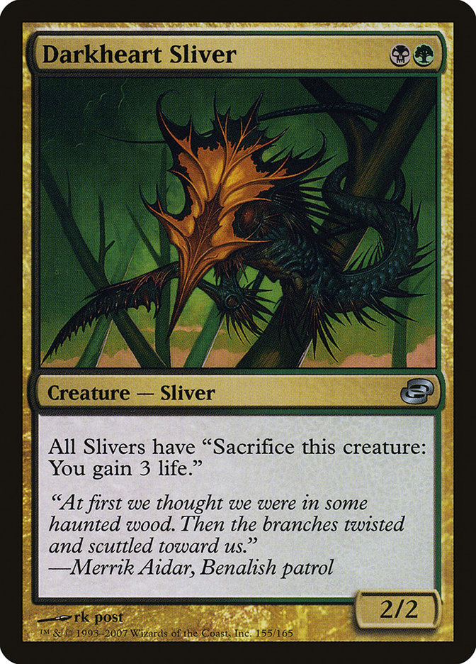 Darkheart Sliver [Planar Chaos] | L.A. Mood Comics and Games