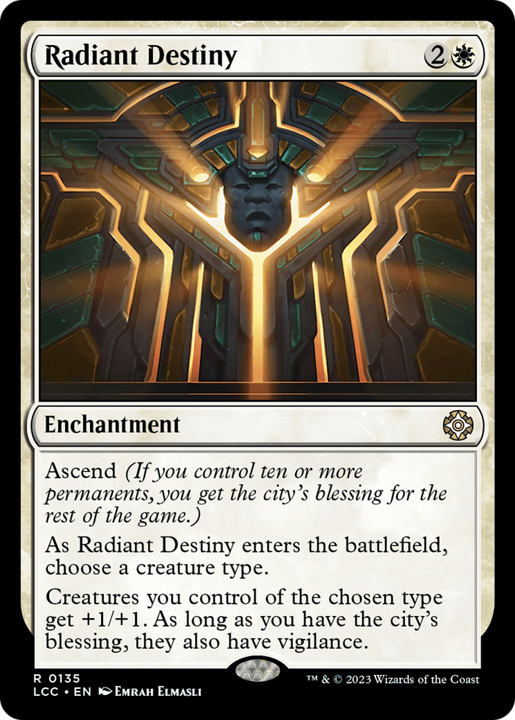 Radiant Destiny [The Lost Caverns of Ixalan Commander] | L.A. Mood Comics and Games