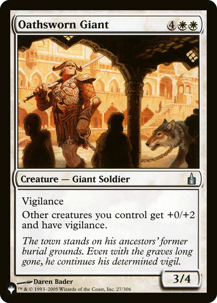 Oathsworn Giant [The List] | L.A. Mood Comics and Games