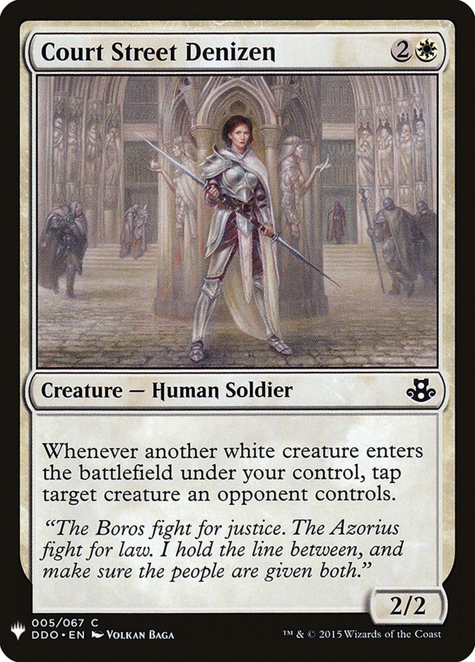 Court Street Denizen [Mystery Booster] | L.A. Mood Comics and Games