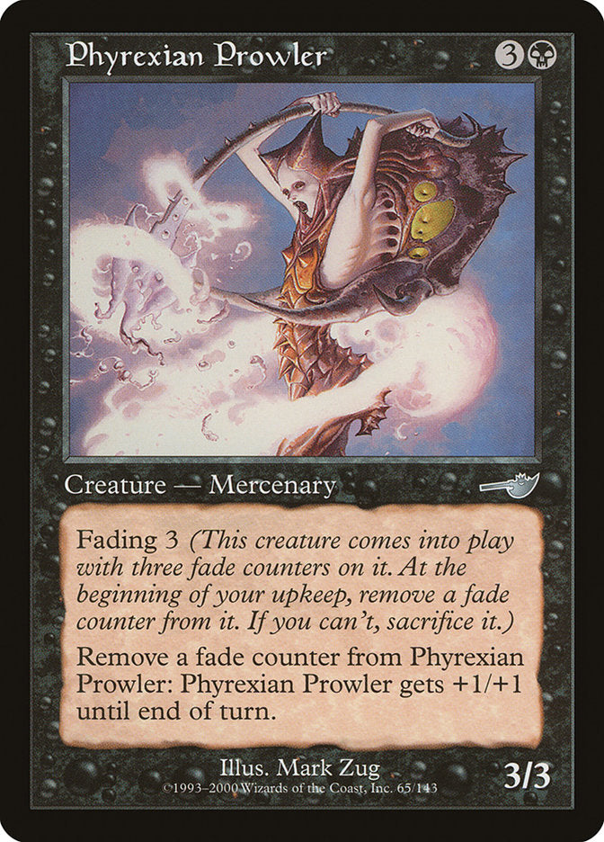 Phyrexian Prowler [Nemesis] | L.A. Mood Comics and Games