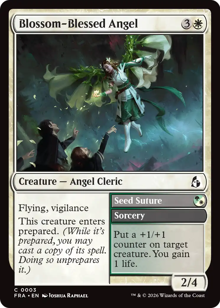 Blossom-Blessed Angel [Reality Fracture] | L.A. Mood Comics and Games