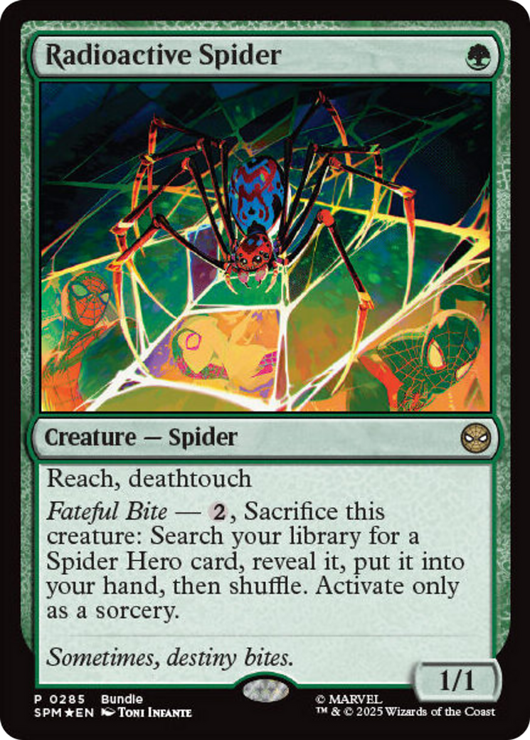 Radioactive Spider [Marvel's Spider-Man Promos] | L.A. Mood Comics and Games