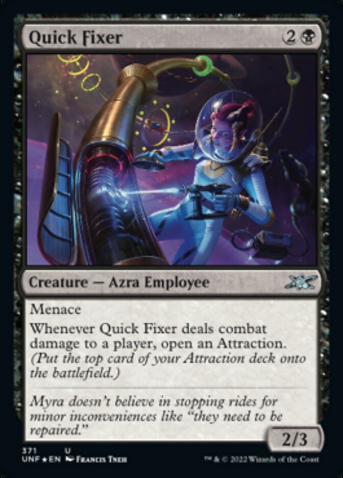 Quick Fixer (Galaxy Foil) [Unfinity] | L.A. Mood Comics and Games