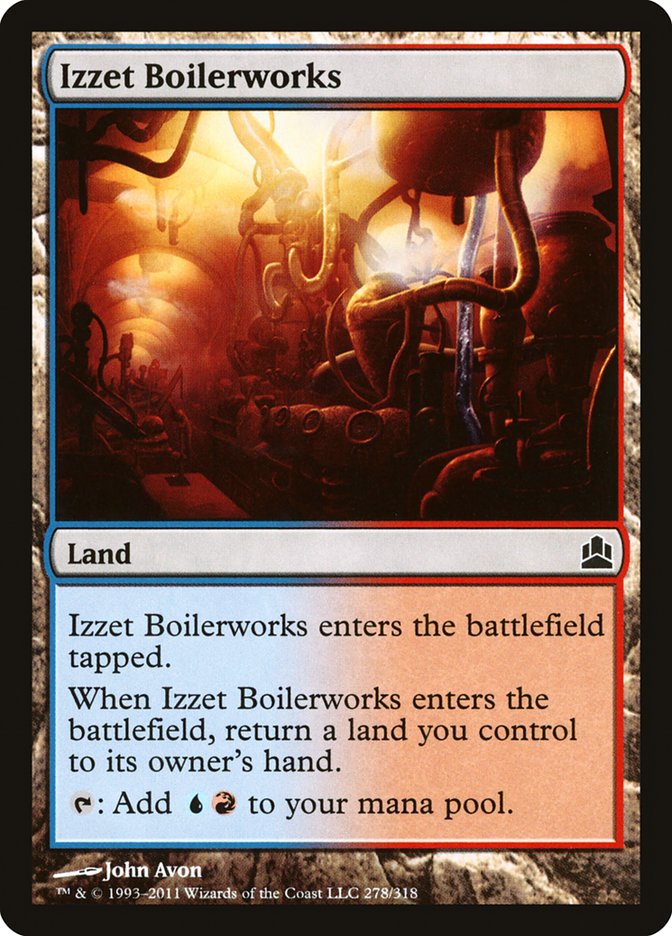 Izzet Boilerworks [Commander 2011] | L.A. Mood Comics and Games