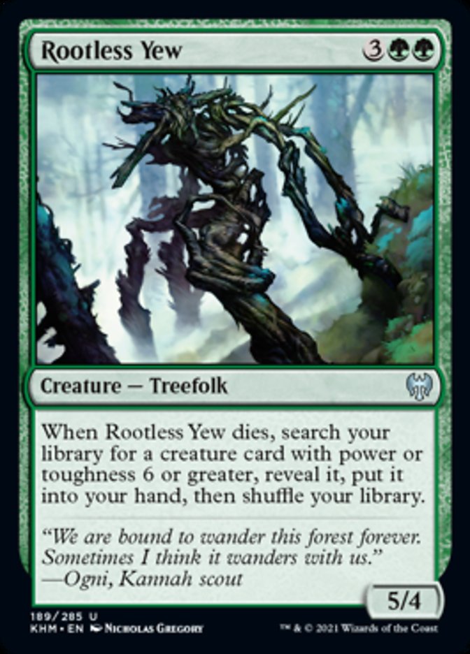 Rootless Yew [Kaldheim] | L.A. Mood Comics and Games