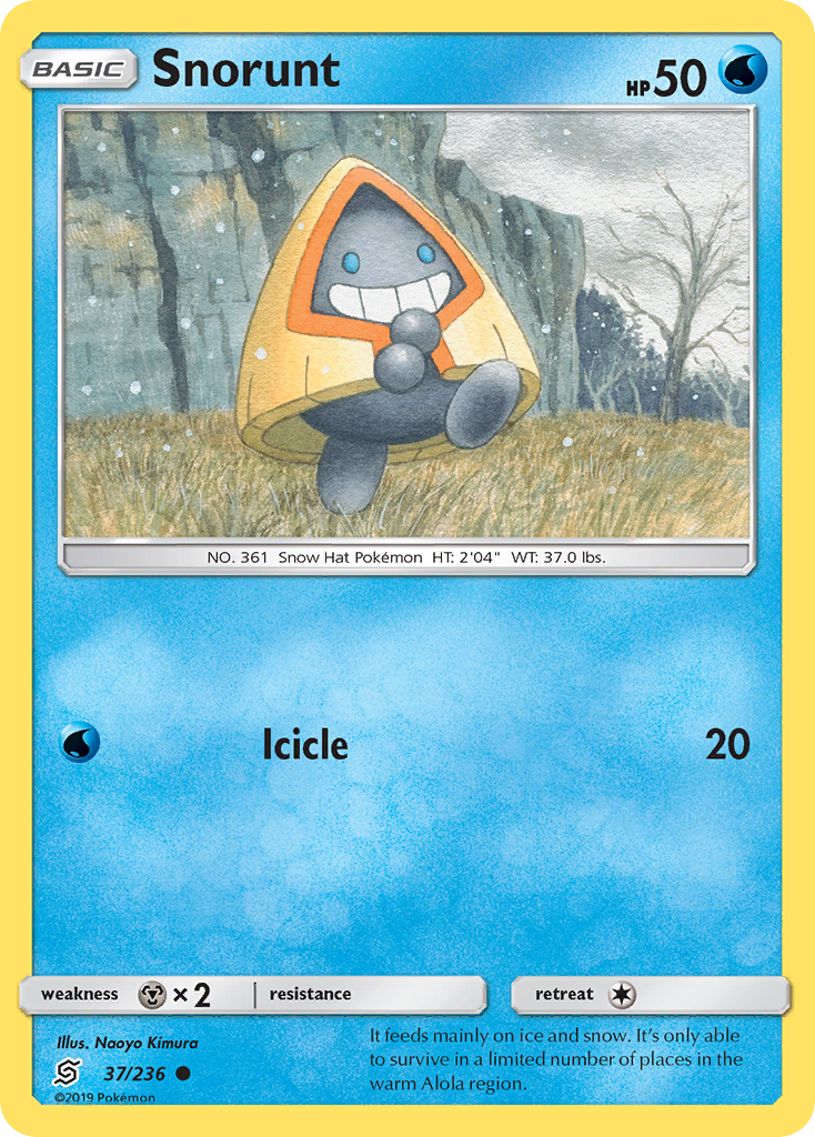 Snorunt (37/236) [Sun & Moon: Unified Minds] | L.A. Mood Comics and Games