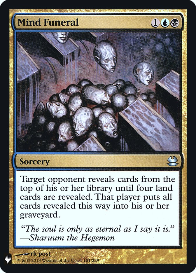 Mind Funeral [Mystery Booster] | L.A. Mood Comics and Games