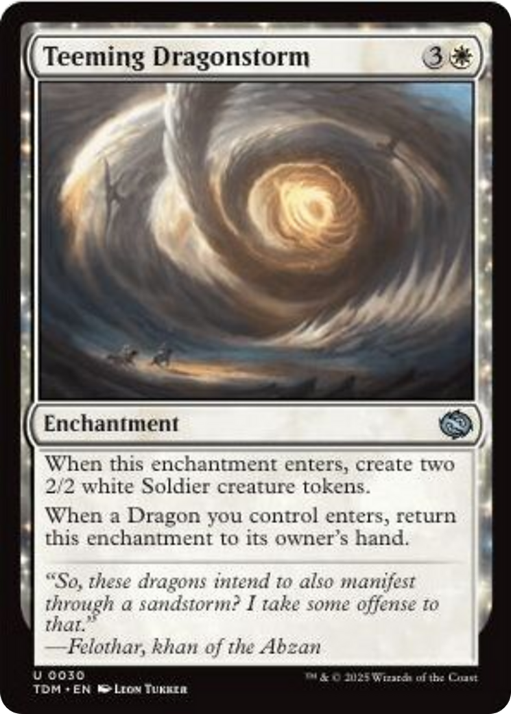 Teeming Dragonstorm [Tarkir: Dragonstorm] | L.A. Mood Comics and Games