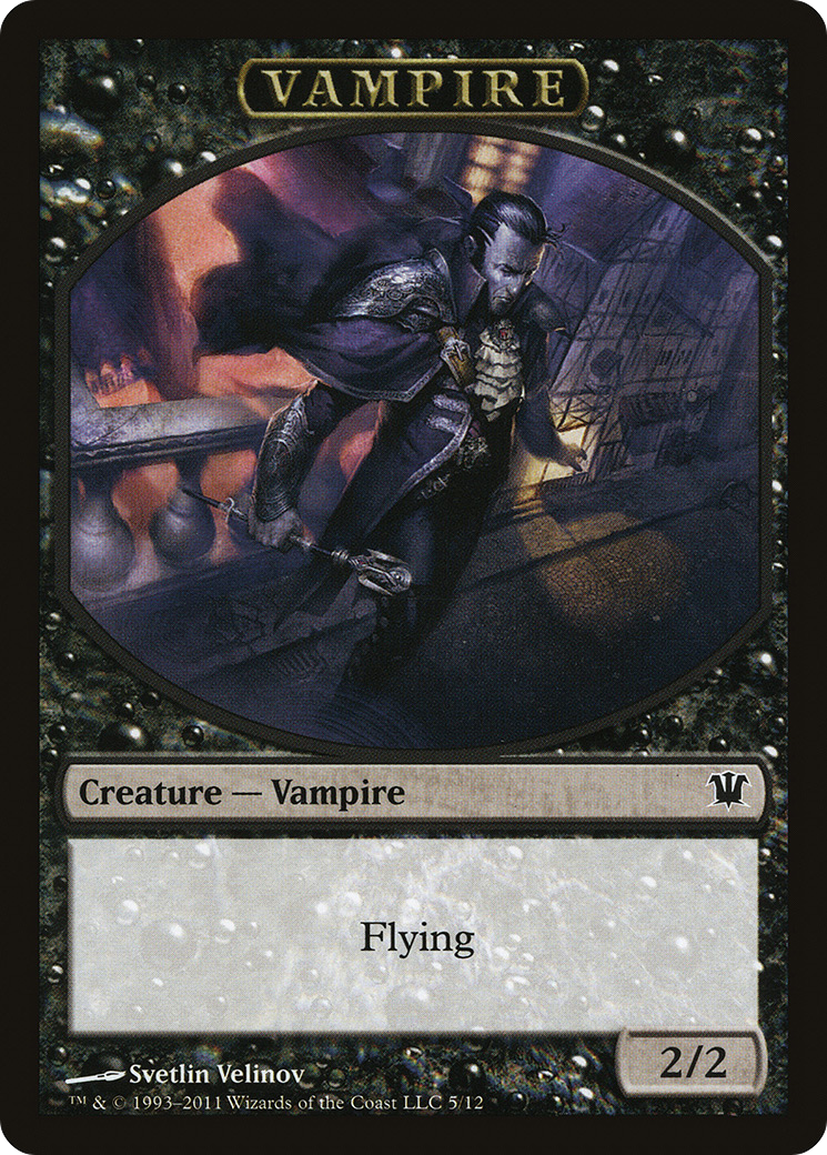 Blood // Vampire (0007) Double-Sided Token [Innistrad Remastered Tokens] | L.A. Mood Comics and Games