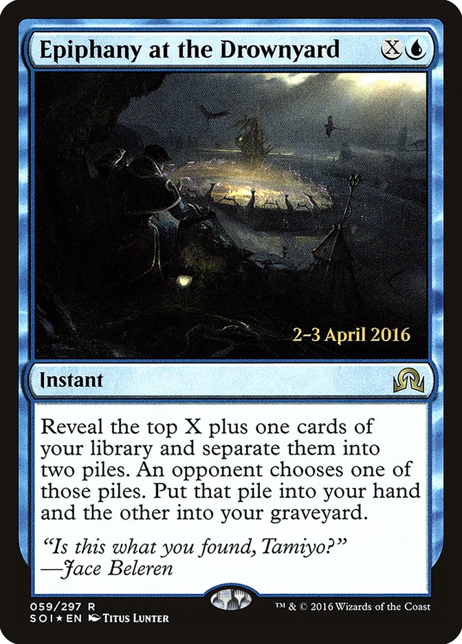 Epiphany at the Drownyard [Shadows over Innistrad Prerelease Promos] | L.A. Mood Comics and Games