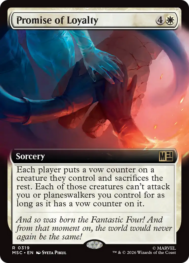 Promise of Loyalty (Extended Art) [Marvel Super Heroes Commander] | L.A. Mood Comics and Games