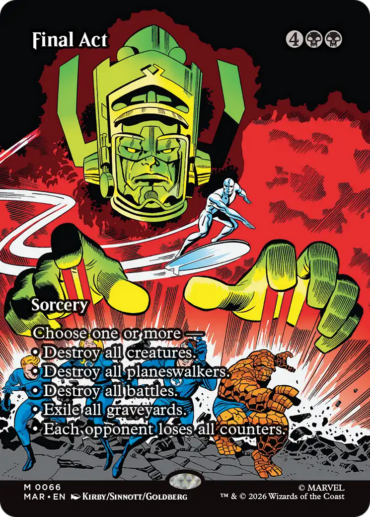Final Act (Borderless) [Marvel Universe: Eternal-Legal] | L.A. Mood Comics and Games