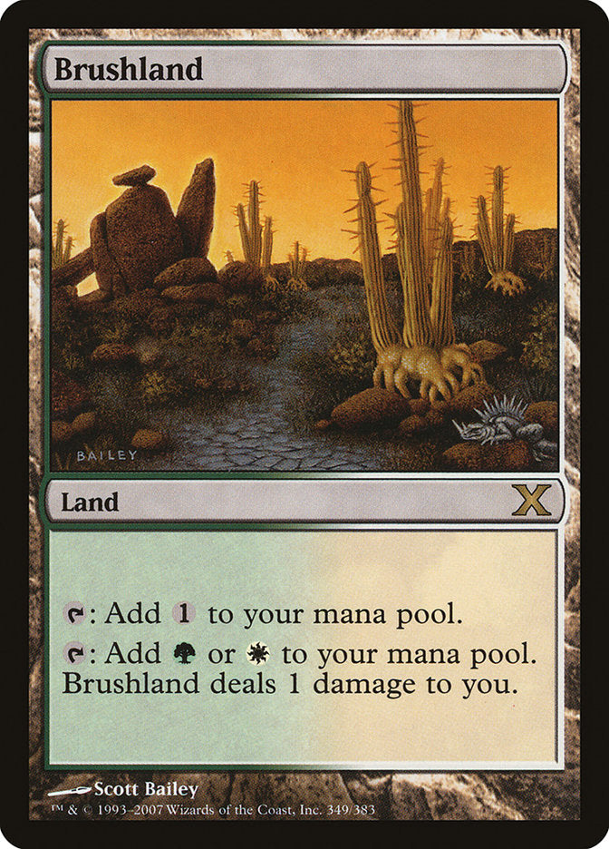 Brushland [Tenth Edition] | L.A. Mood Comics and Games