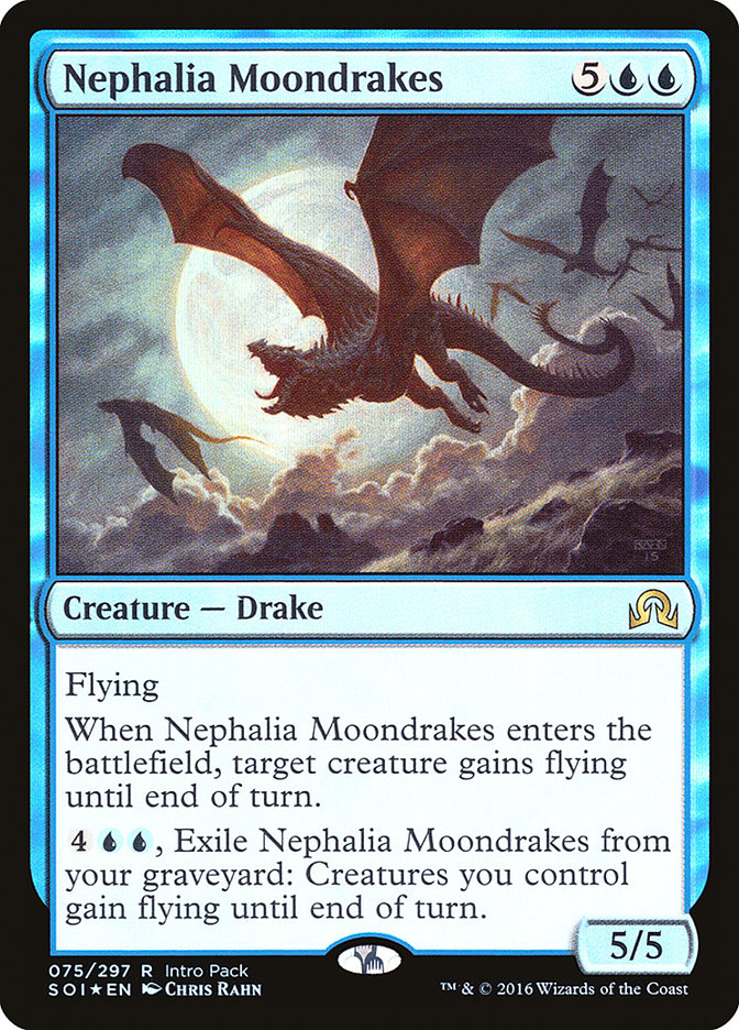 Nephalia Moondrakes (Intro Pack) [Shadows over Innistrad Promos] | L.A. Mood Comics and Games