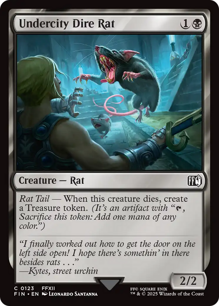 Undercity Dire Rat [FINAL FANTASY] | L.A. Mood Comics and Games