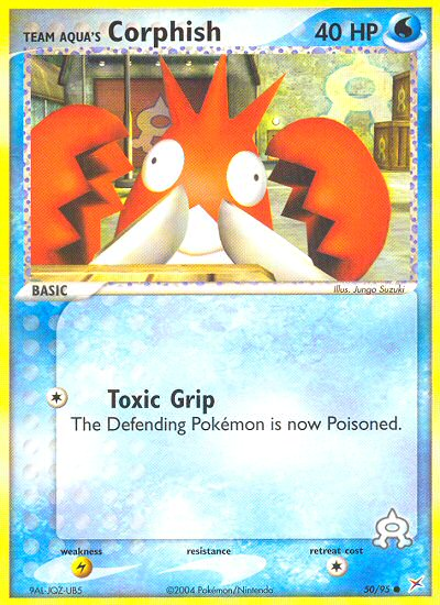 Team Aqua's Corphish (50/95) [EX: Team Magma vs Team Aqua] | L.A. Mood Comics and Games
