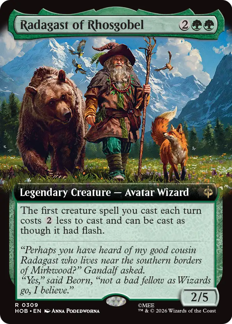 Radagast of Rhosgobel (Extended Art) [The Hobbit] | L.A. Mood Comics and Games