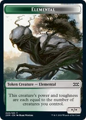 Elemental // Shapeshifter Double-Sided Token [Double Masters Tokens] | L.A. Mood Comics and Games