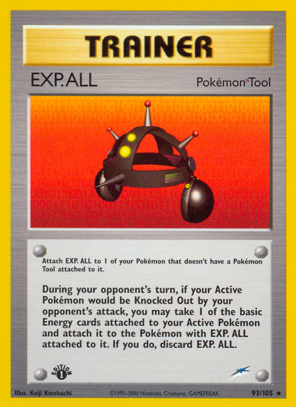 EXP.ALL (93/105) [Neo Destiny 1st Edition] | L.A. Mood Comics and Games