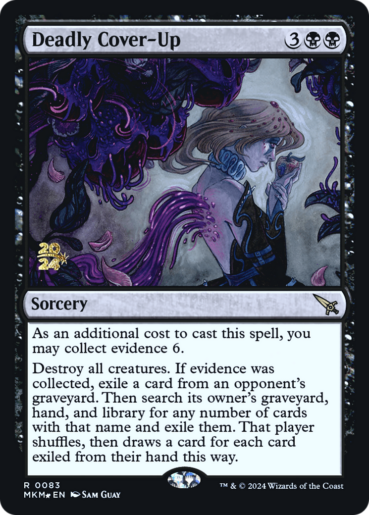 Deadly Cover-Up [Murders at Karlov Manor Prerelease Promos] | L.A. Mood Comics and Games