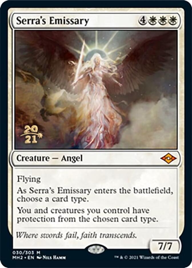 Serra's Emissary [Modern Horizons 2 Prerelease Promos] | L.A. Mood Comics and Games