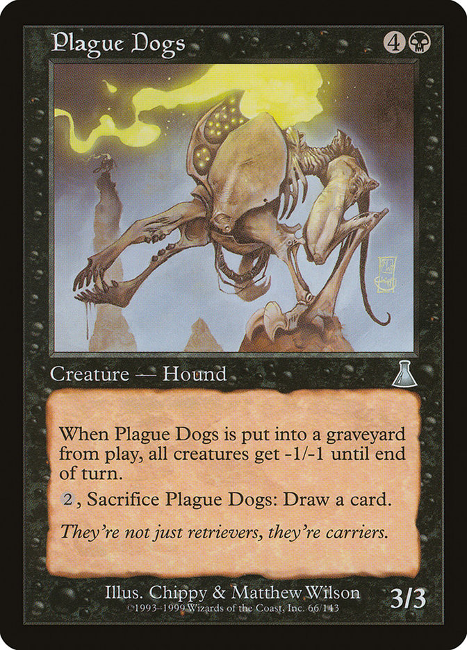 Plague Dogs [Urza's Destiny] | L.A. Mood Comics and Games