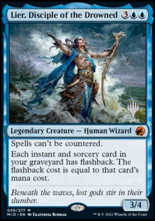 Lier, Disciple of the Drowned (Promo Pack) [Innistrad: Midnight Hunt Promos] | L.A. Mood Comics and Games