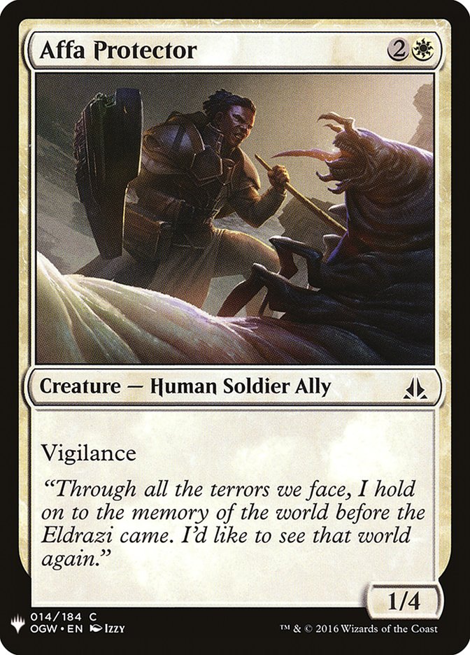 Affa Protector [Mystery Booster] | L.A. Mood Comics and Games