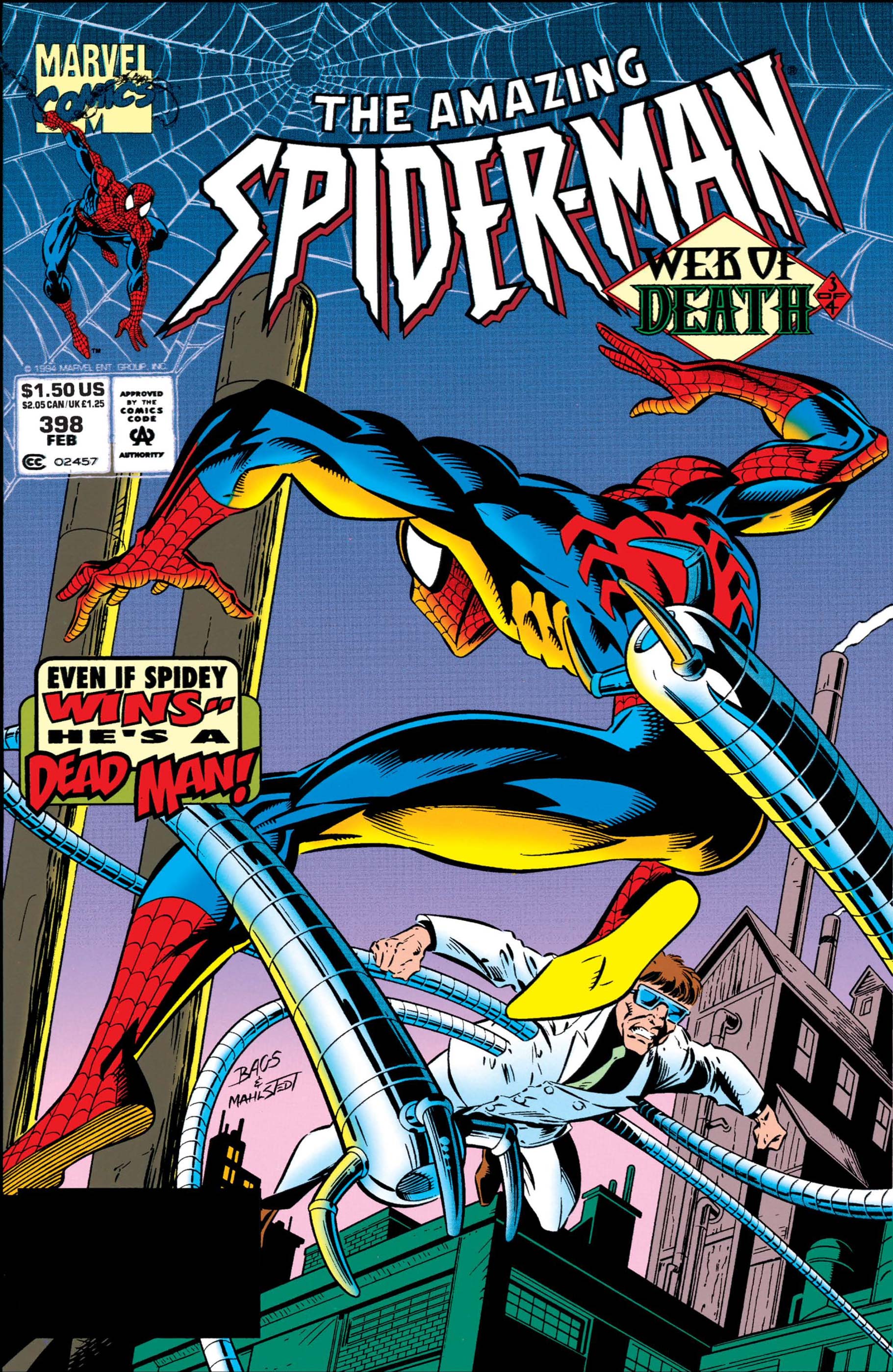 THE AMAZING SPIDER-MAN #398 | L.A. Mood Comics and Games