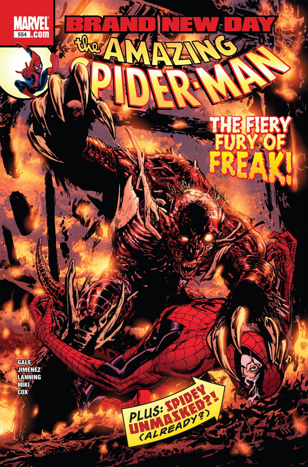 THE AMAZING SPIDER-MAN #554 | L.A. Mood Comics and Games