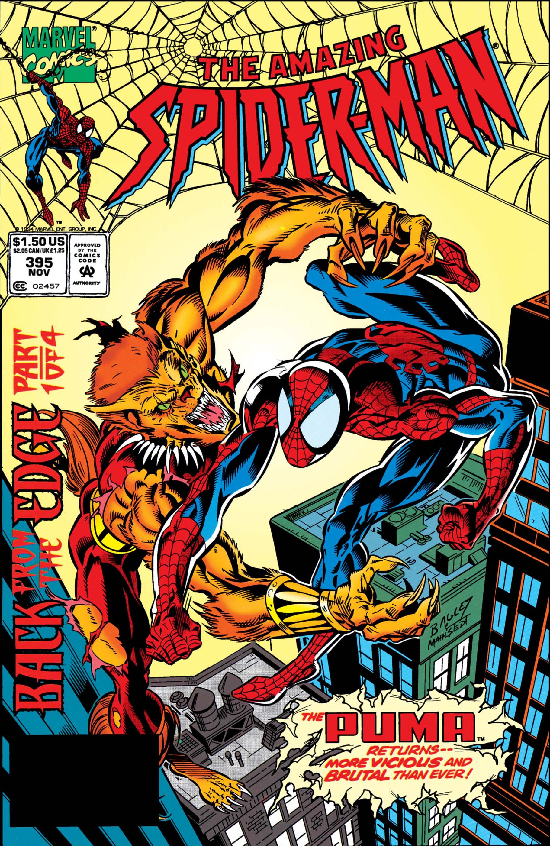 THE AMAZING SPIDER-MAN #395 | L.A. Mood Comics and Games