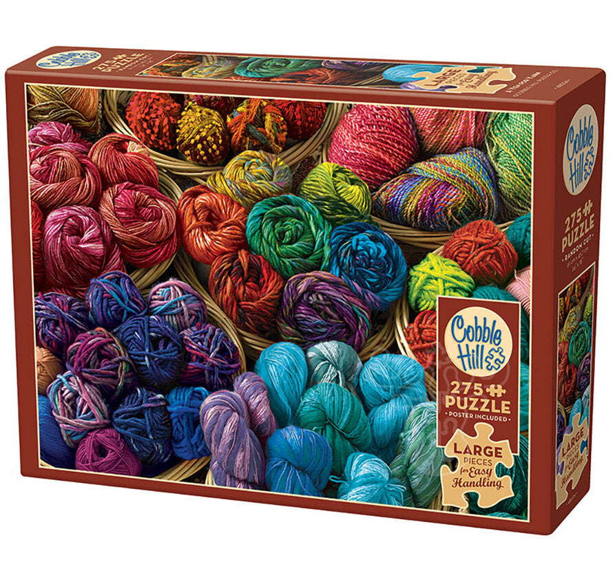 Puzzle 275pc - A Yen for Yarn | L.A. Mood Comics and Games