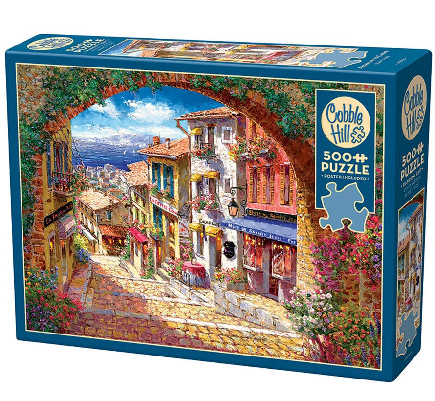 Puzzle 500pc - Archway to Cagne | L.A. Mood Comics and Games