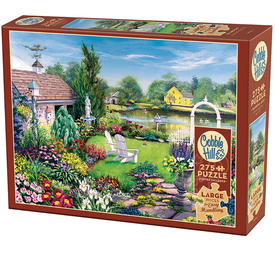 Puzzle 275pc - By the Pond | L.A. Mood Comics and Games
