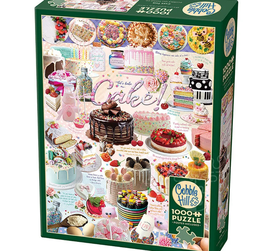Puzzle 1000pc Cobble Hill Cake Time | L.A. Mood Comics and Games