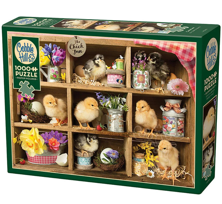 Puzzle 1000pc Chick Inn | L.A. Mood Comics and Games