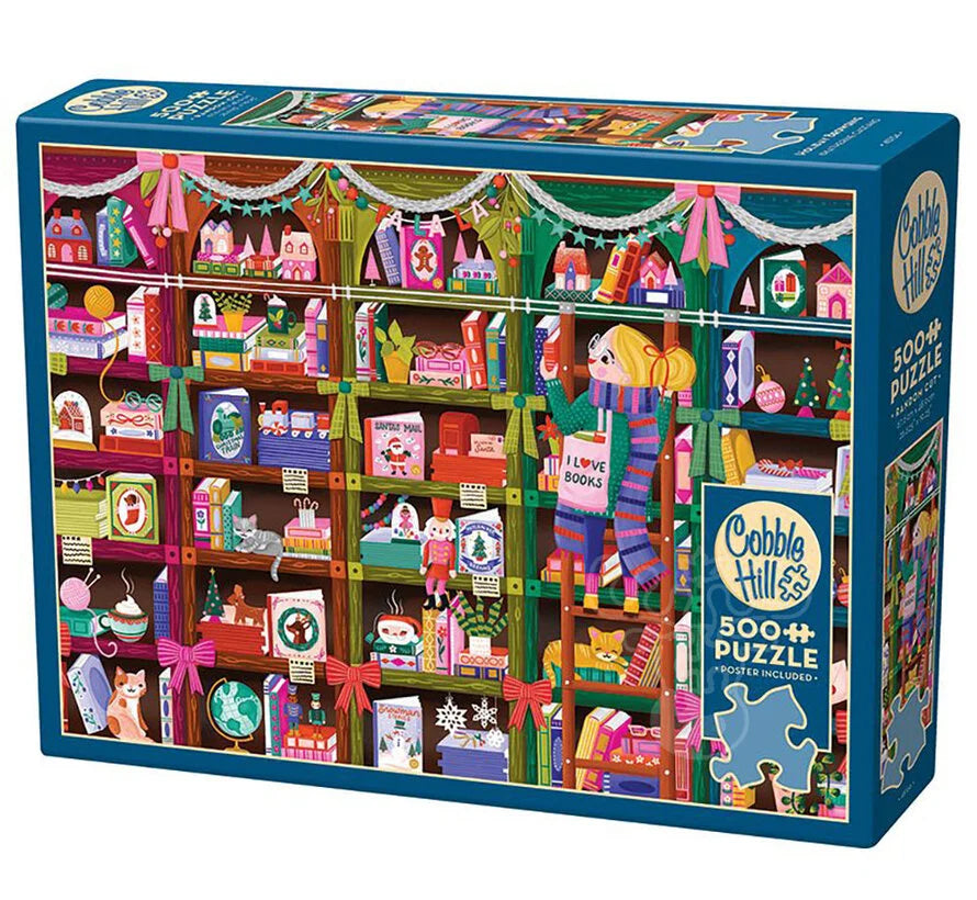 Holiday Browsing Puzzle 500 Piece | L.A. Mood Comics and Games