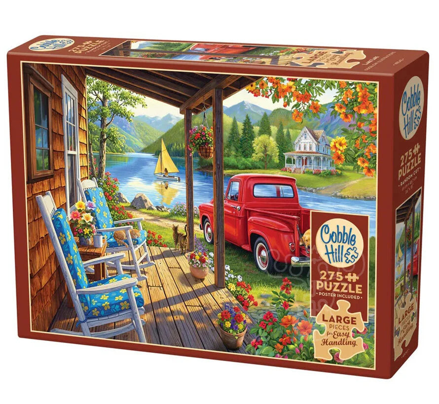 Puzzle 275pc Lake Life | L.A. Mood Comics and Games