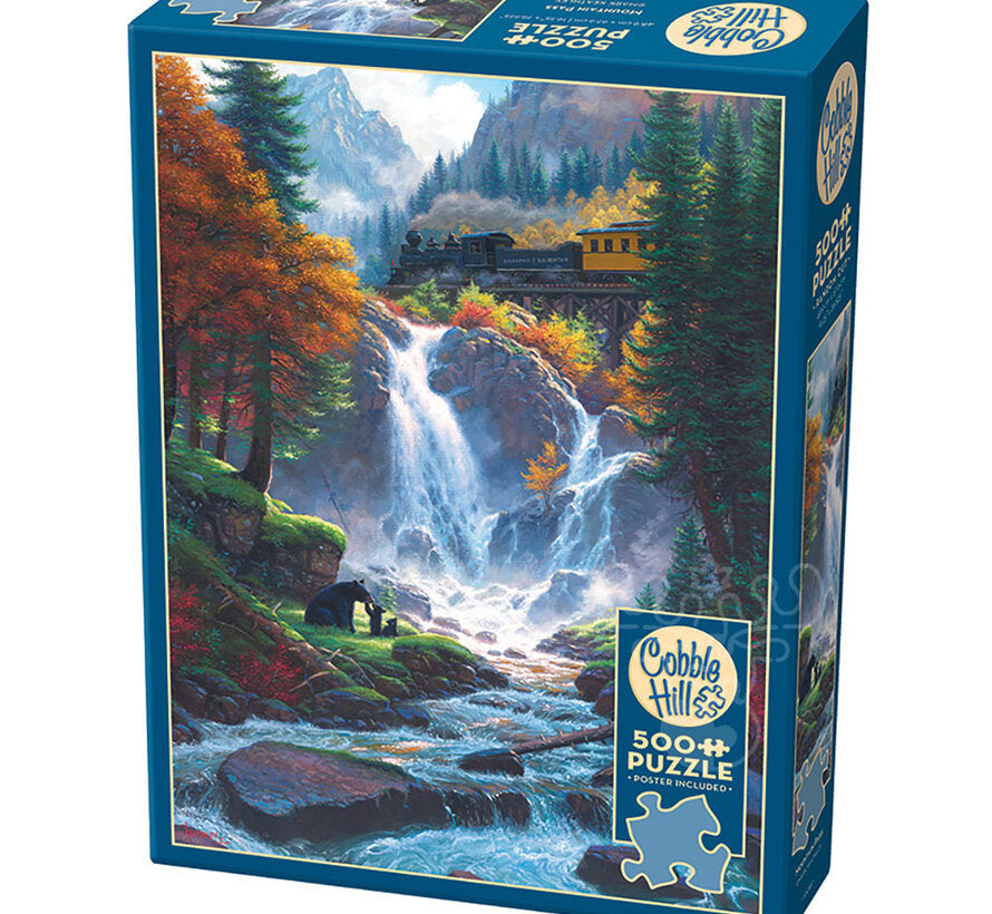 Puzzle 500pc - Mountain Pass | L.A. Mood Comics and Games