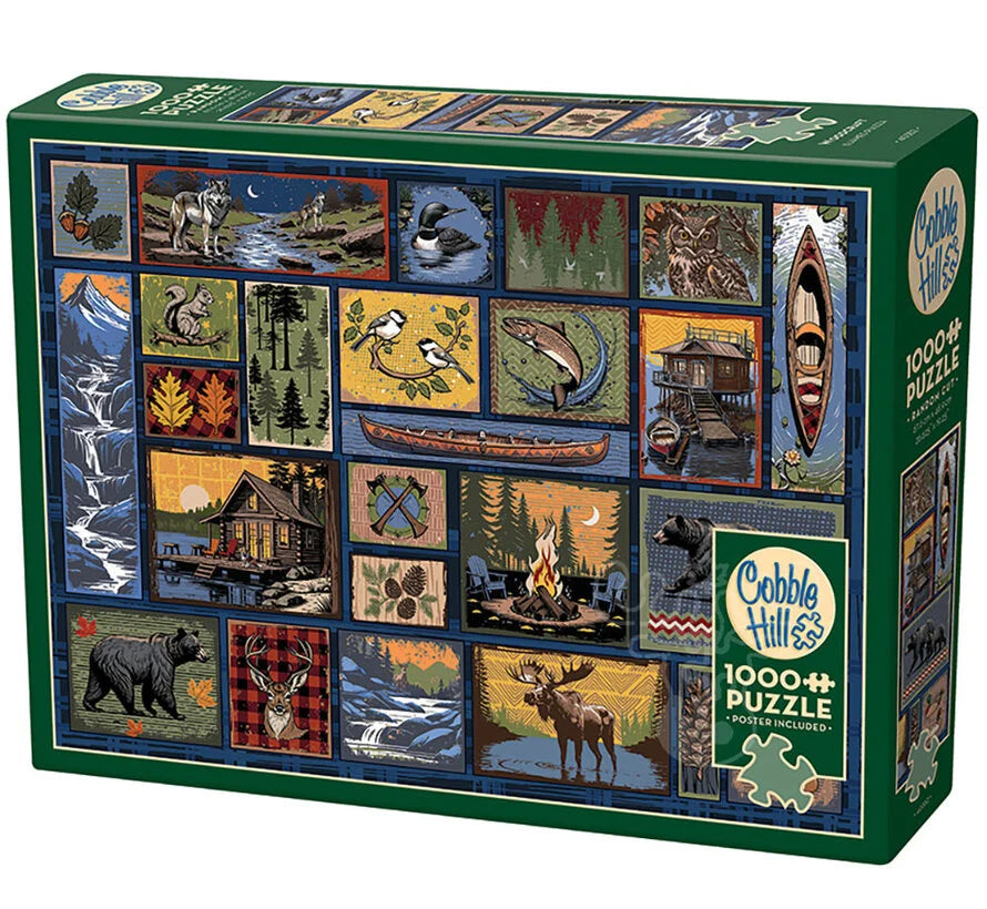 Puzzle 1000pc Cobble Hill Woodcraft | L.A. Mood Comics and Games