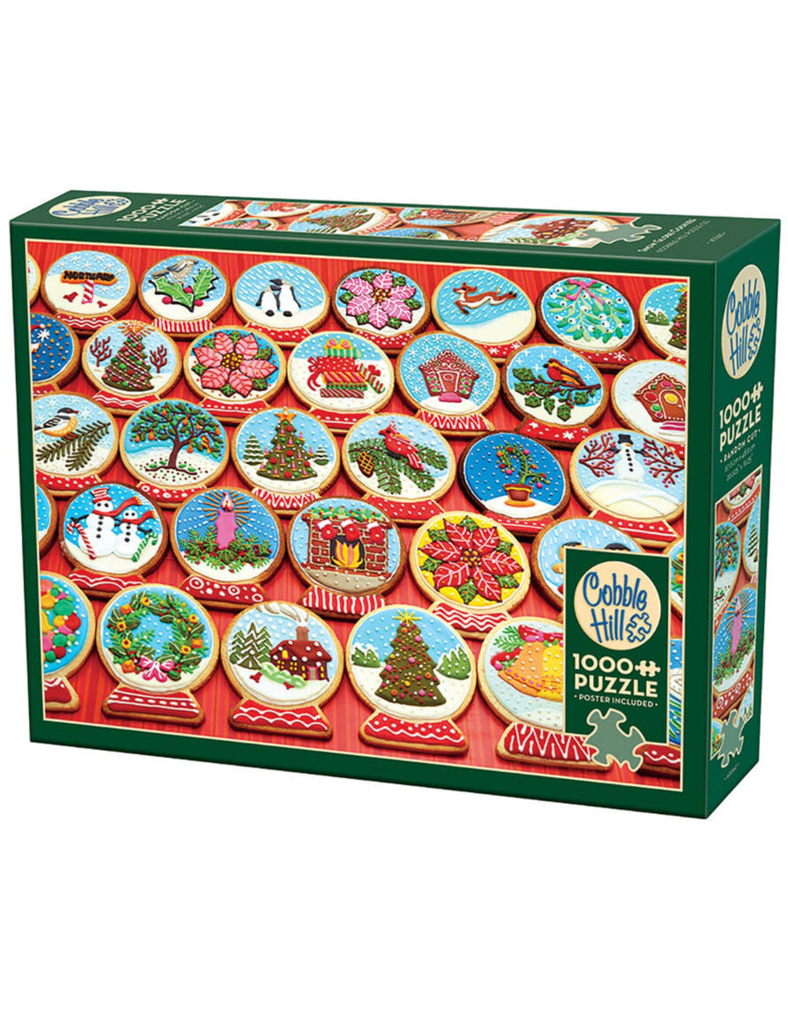 Puzzle 1000 Snow Globe Cookies | L.A. Mood Comics and Games