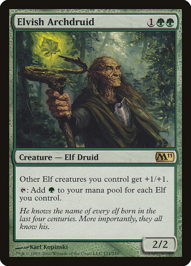 Elvish Archdruid [Magic 2011] | L.A. Mood Comics and Games