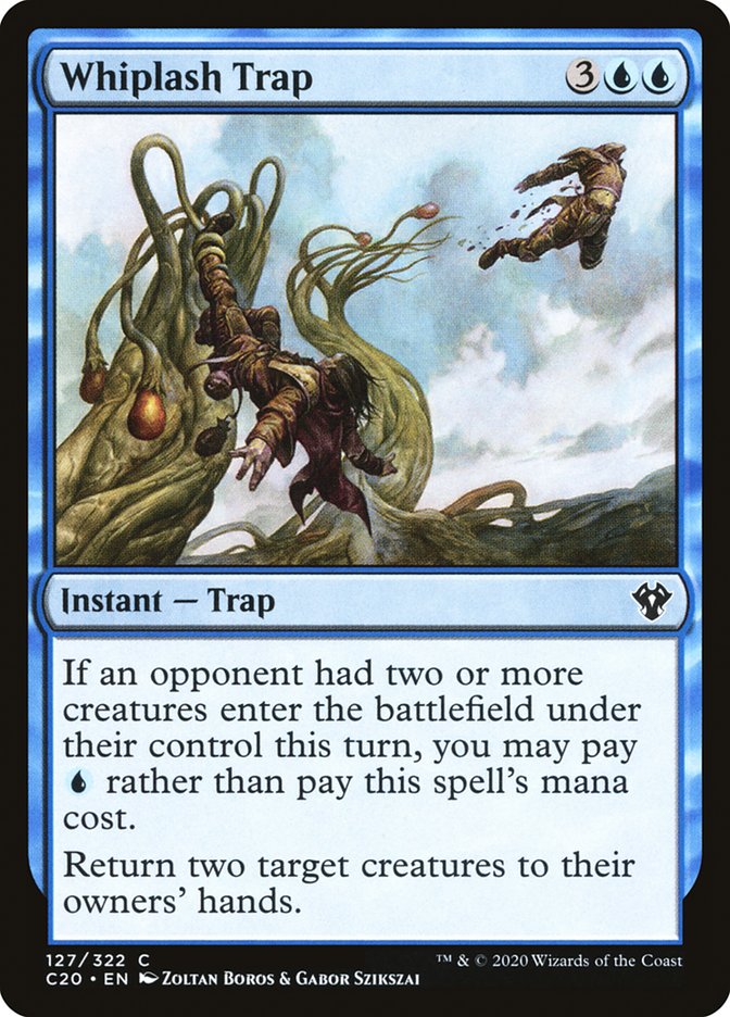 Whiplash Trap [Commander 2020] | L.A. Mood Comics and Games