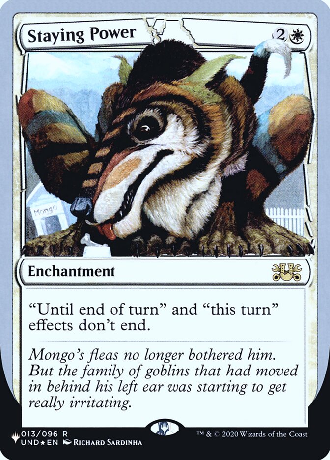 Staying Power (Unfinity Foil Edition) [The List] | L.A. Mood Comics and Games
