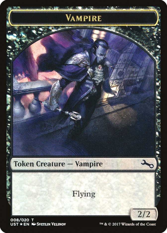 Vampire // Vampire Double-Sided Token [Unstable Tokens] | L.A. Mood Comics and Games