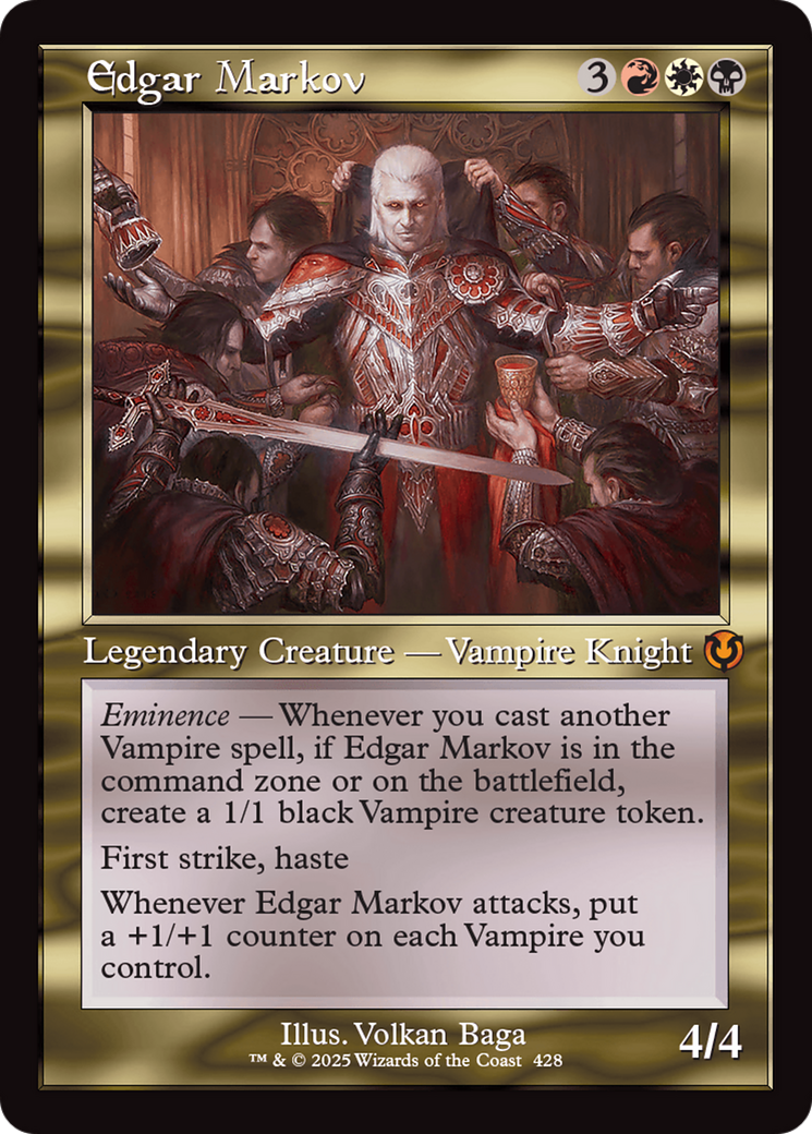 Edgar Markov (Retro Frame) [Innistrad Remastered] | L.A. Mood Comics and Games