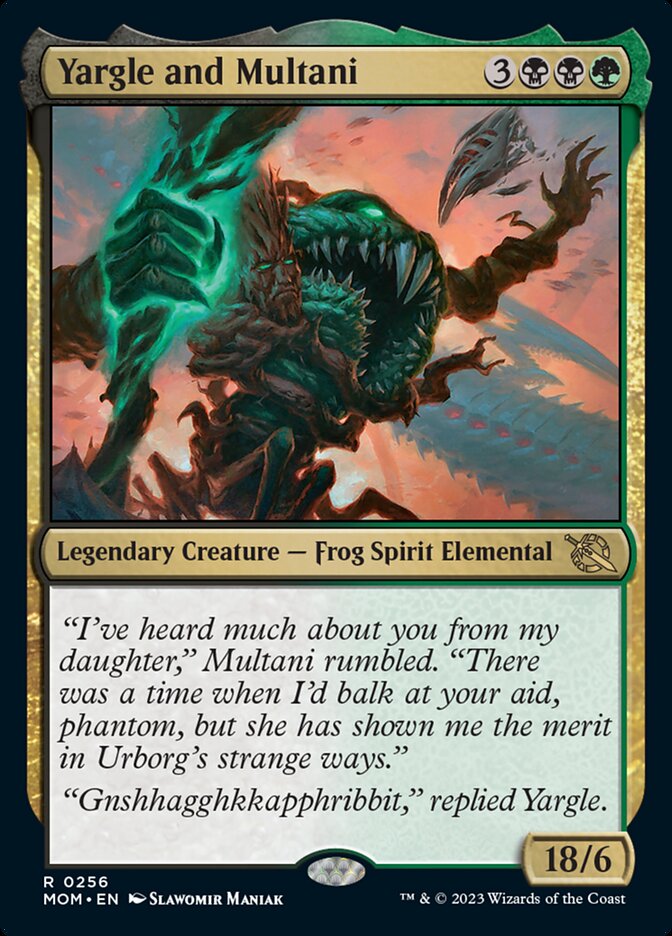 Yargle and Multani [March of the Machine] | L.A. Mood Comics and Games