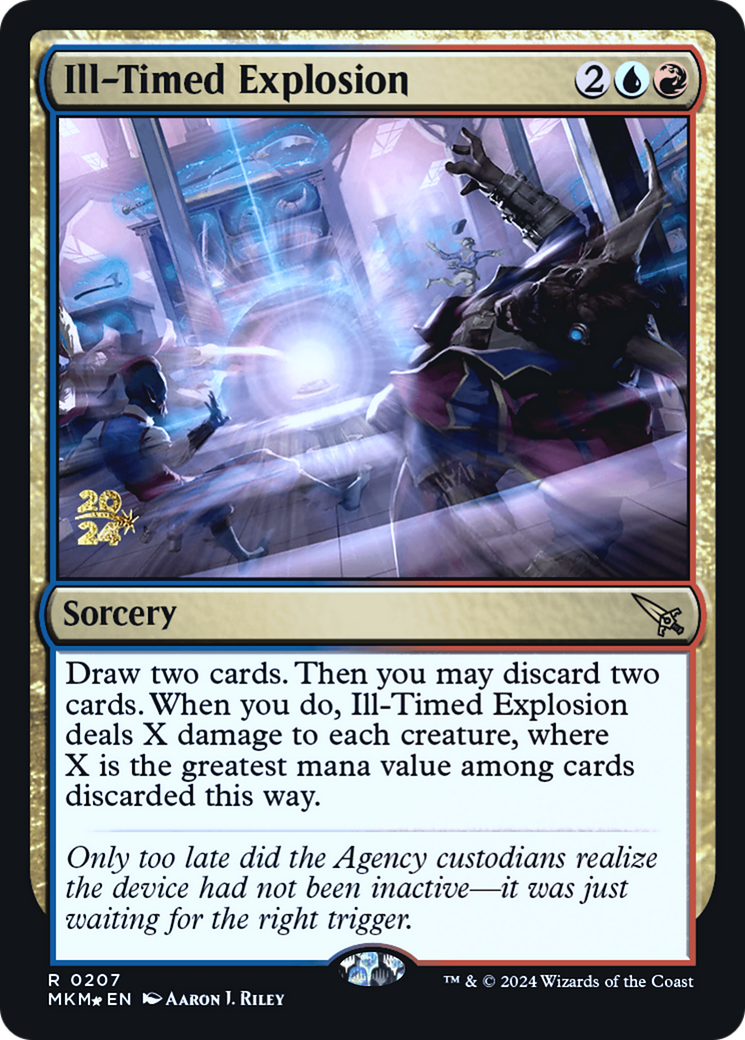 Ill-Timed Explosion [Murders at Karlov Manor Prerelease Promos] | L.A. Mood Comics and Games