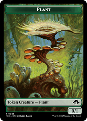 Zombie // Plant Double-Sided Token [Modern Horizons 3 Tokens] | L.A. Mood Comics and Games